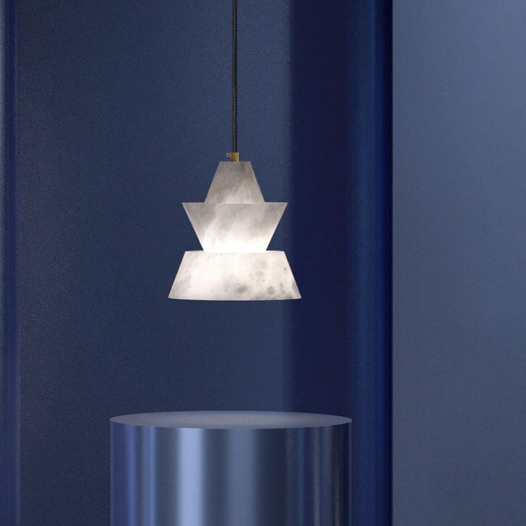Evo hanglamp in albast