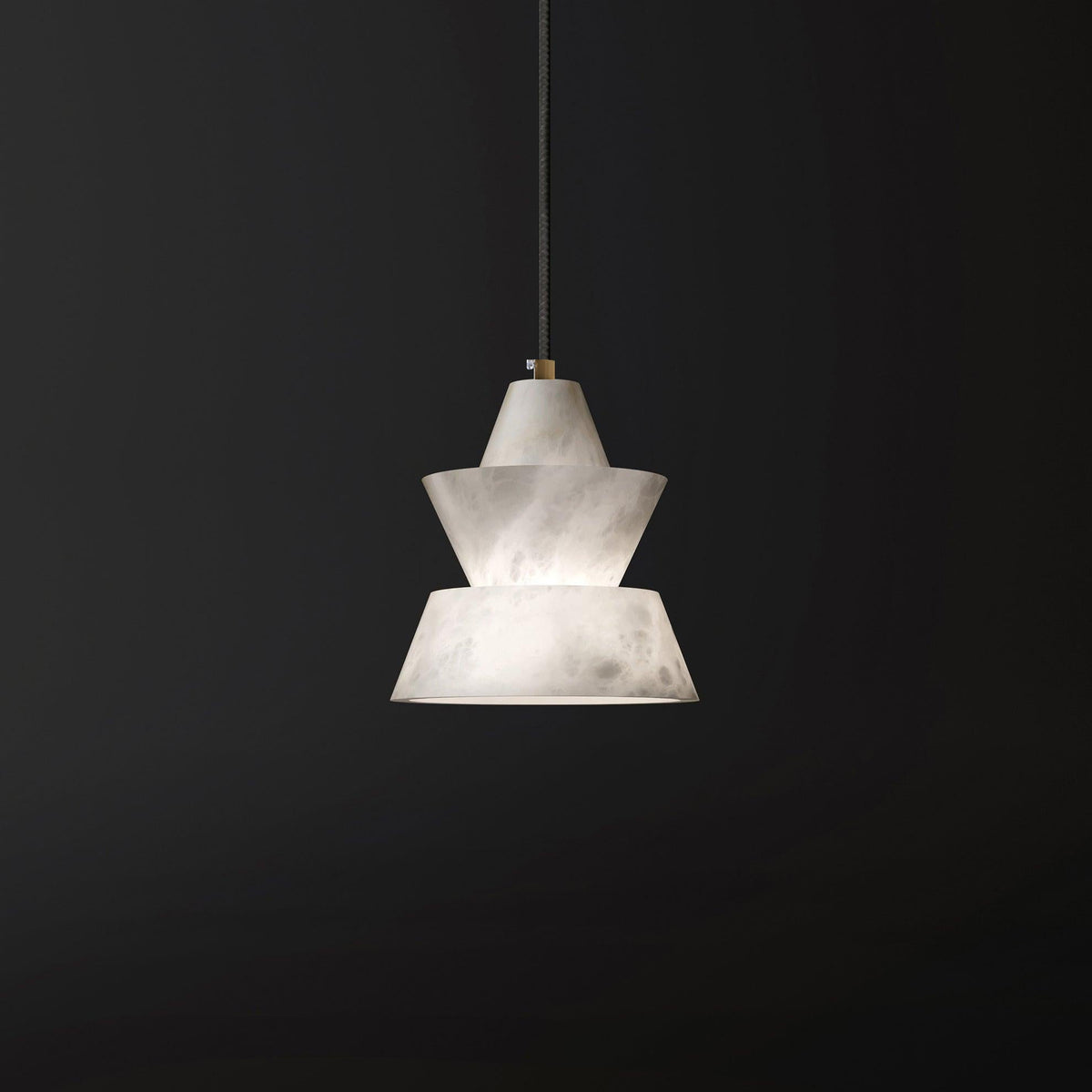 Evo hanglamp in albast
