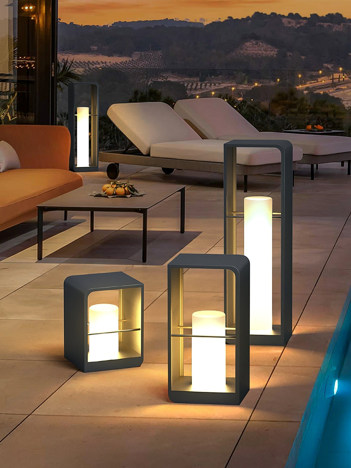 Cian moderne buitenwandlamp