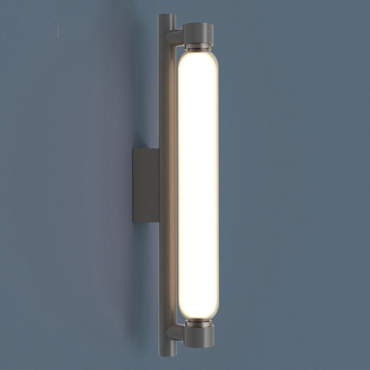 Cumiror wandlamp met glazen kap