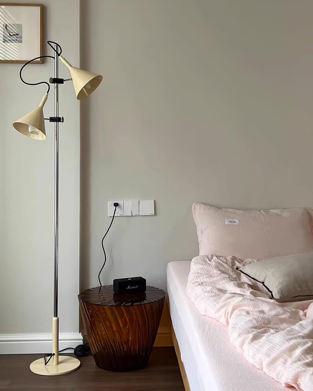 Laiton vloerlamp