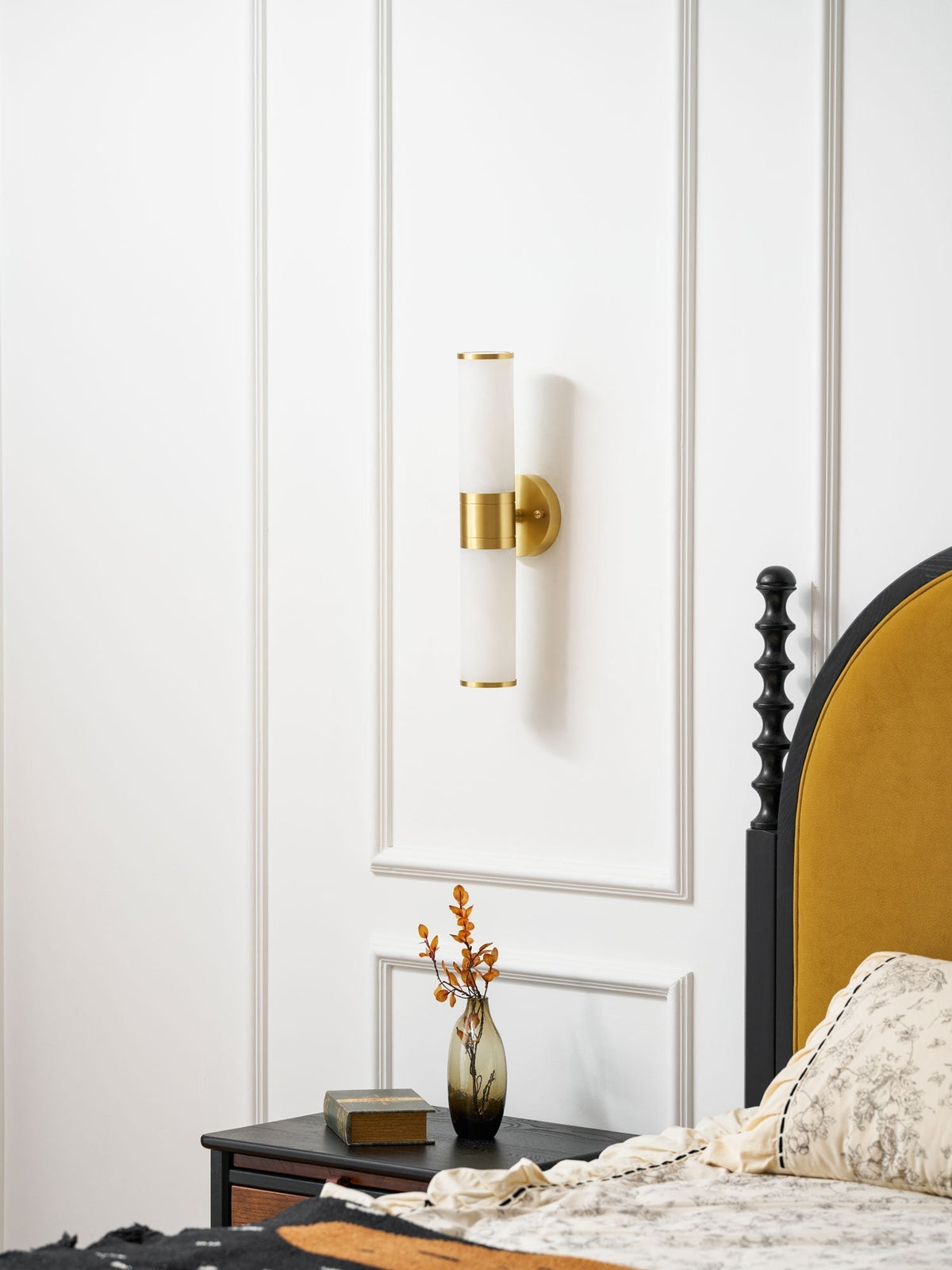 Tira Minimalistische wandlamp van albast