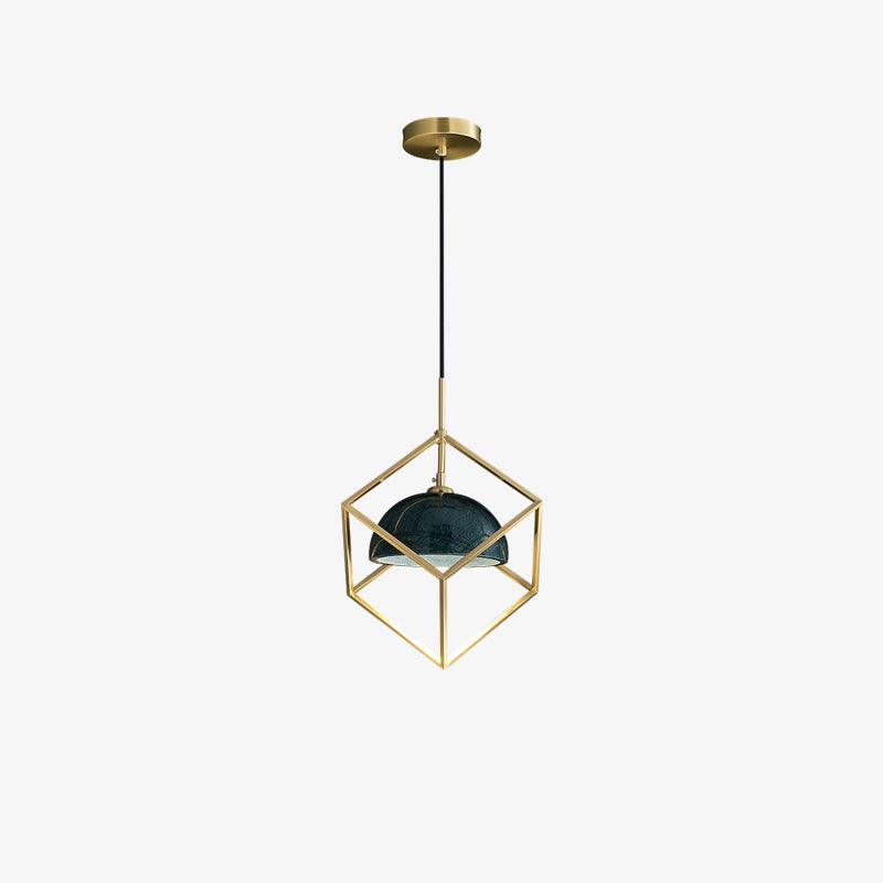 Cubo Moderne hanglamp van messing