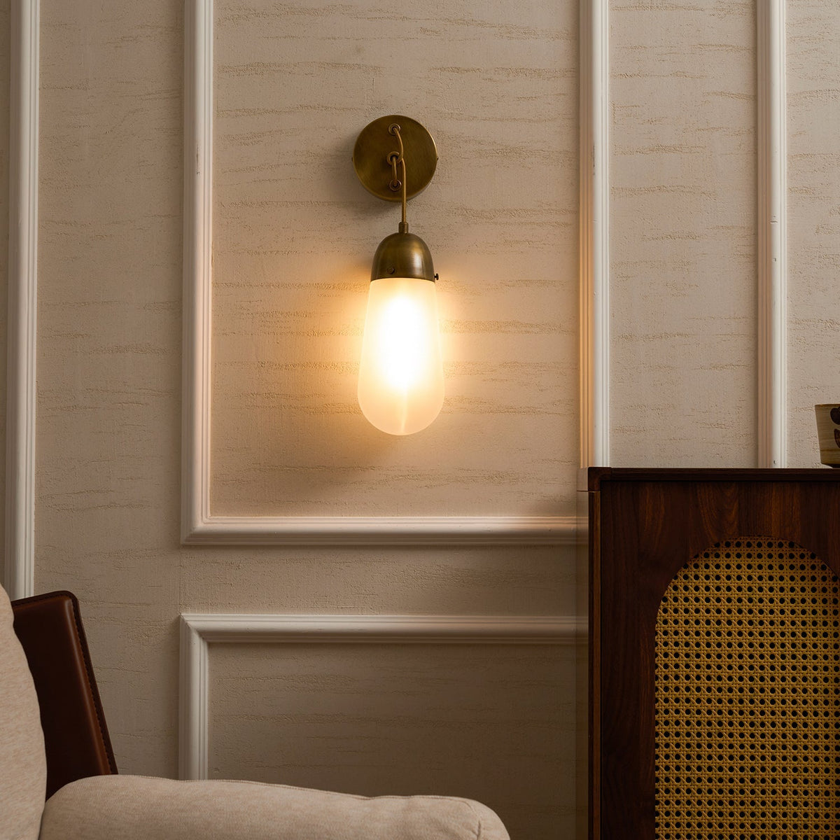 Oreloette wandlamp