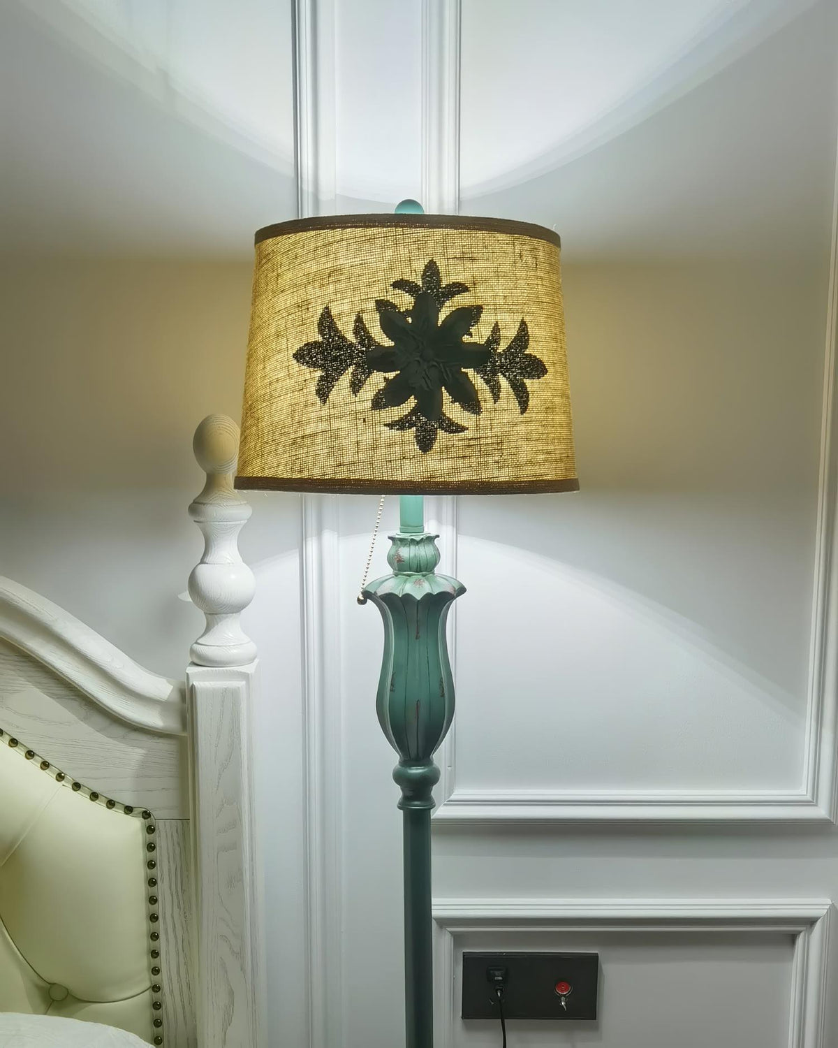 Lucirina Vintage hars vloerlamp