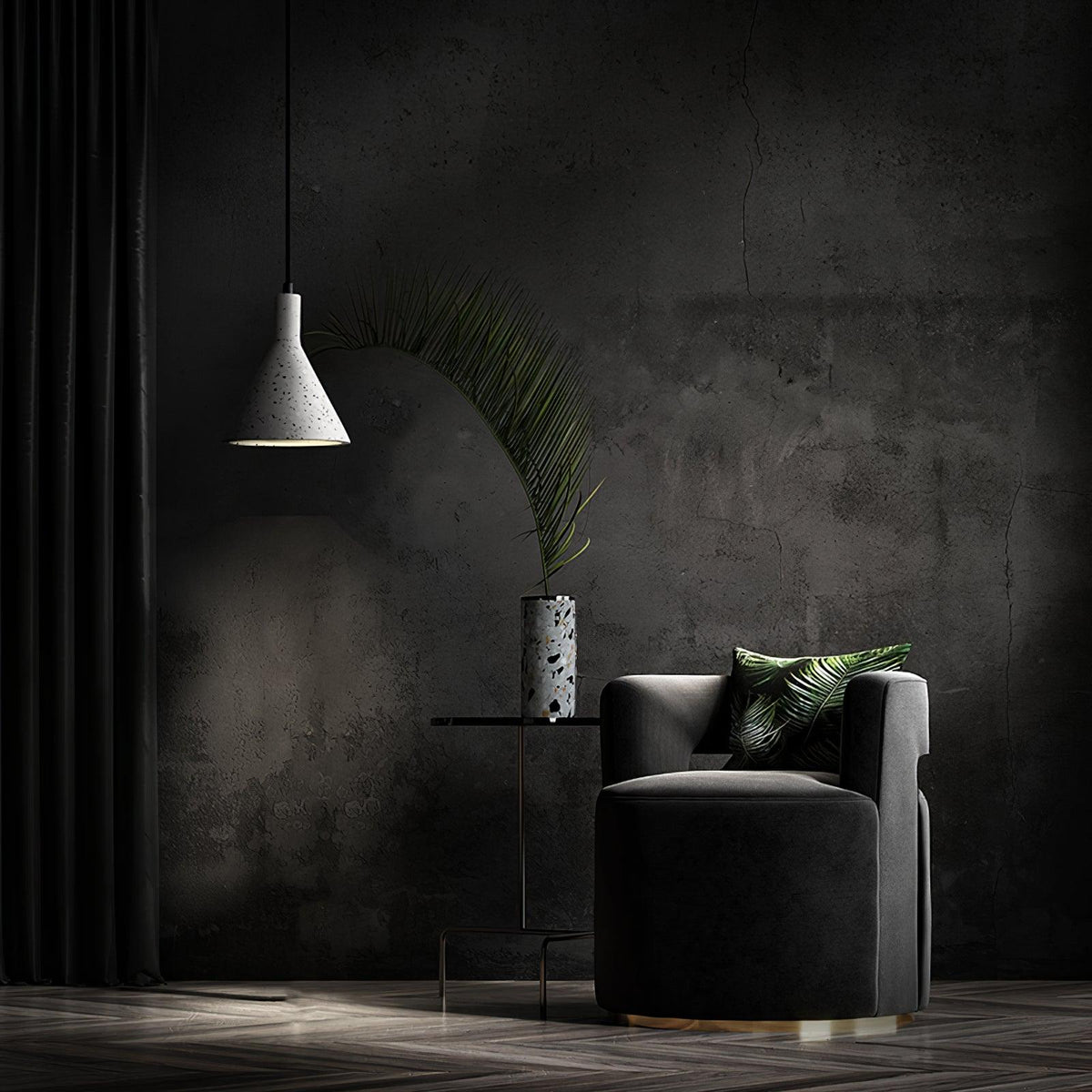 Marisaya Minimalistische hanglamp van beton