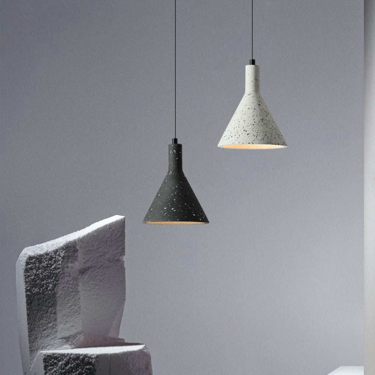 Marisaya Minimalistische hanglamp van beton