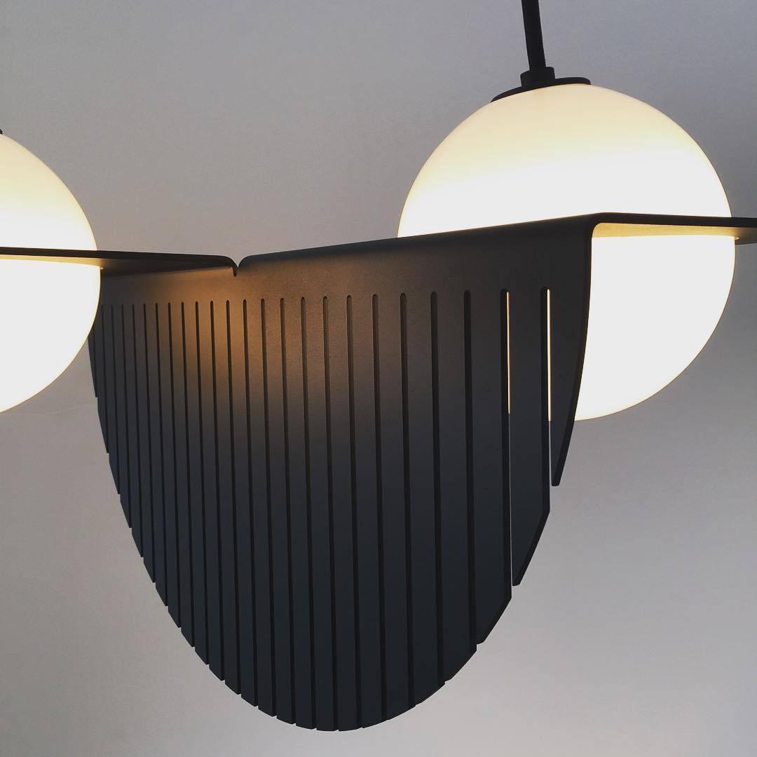 Irenol Zwart Moderne hanglamp