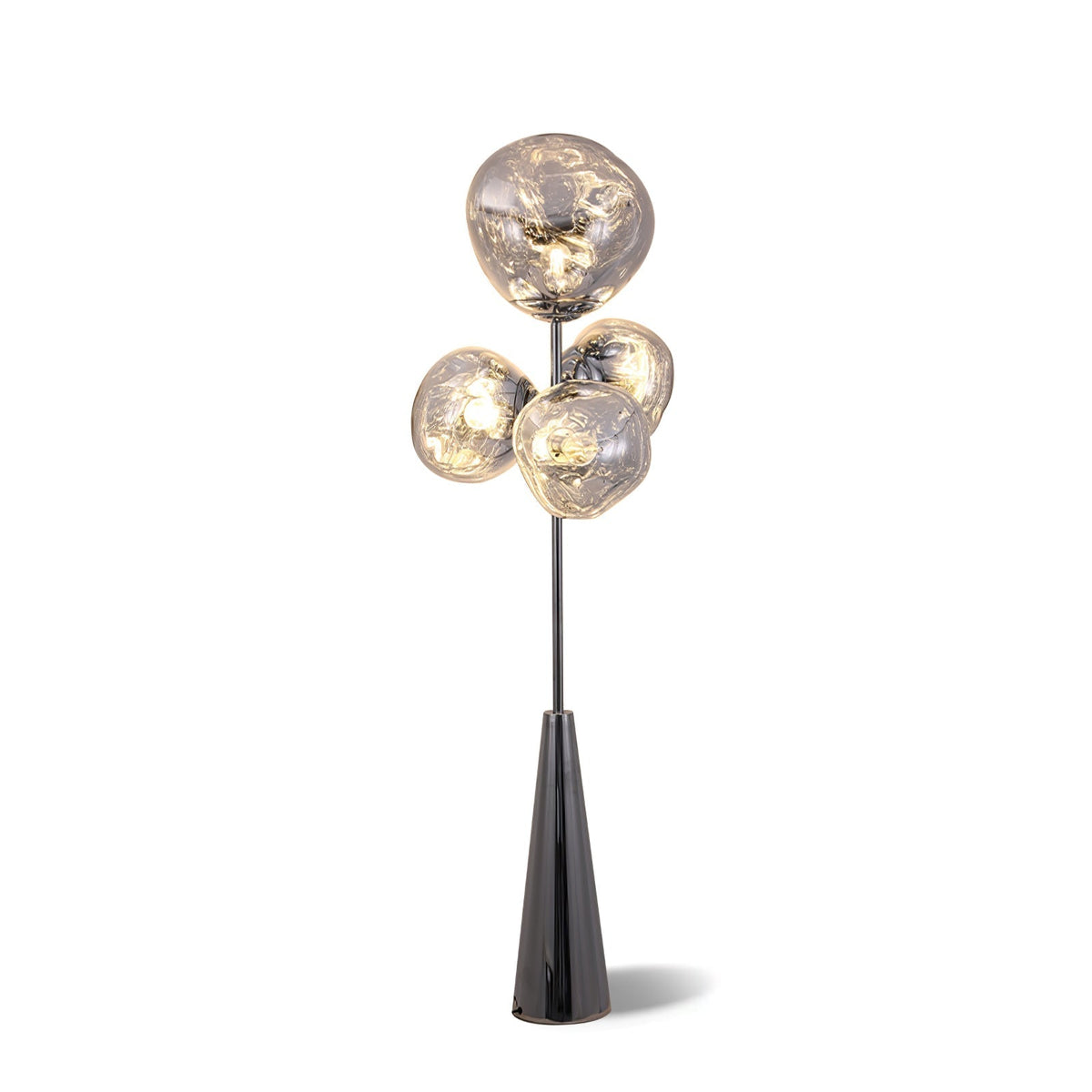 Viri moderne vloerlamp met marmer