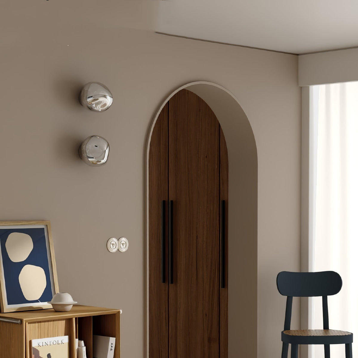 Bave Premium Noordse kunst wandlamp