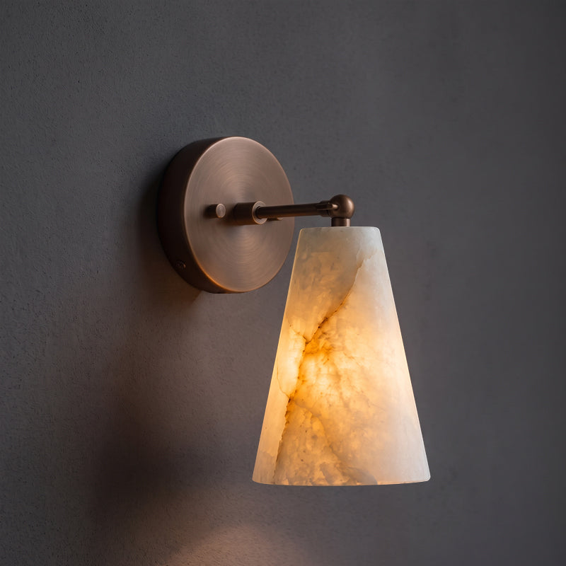Castercombe Albasten wandlamp