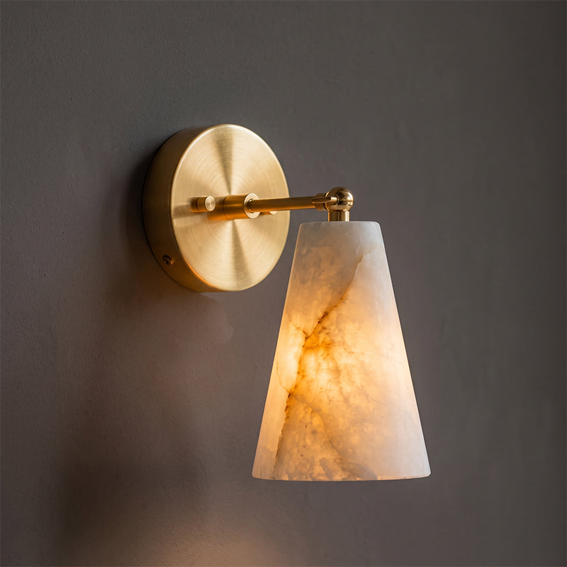 Castercombe Albasten wandlamp