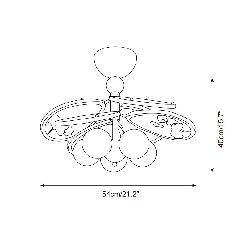 Caleneon plafondlamp