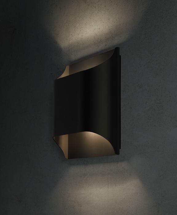 Hardy wandlamp van messing