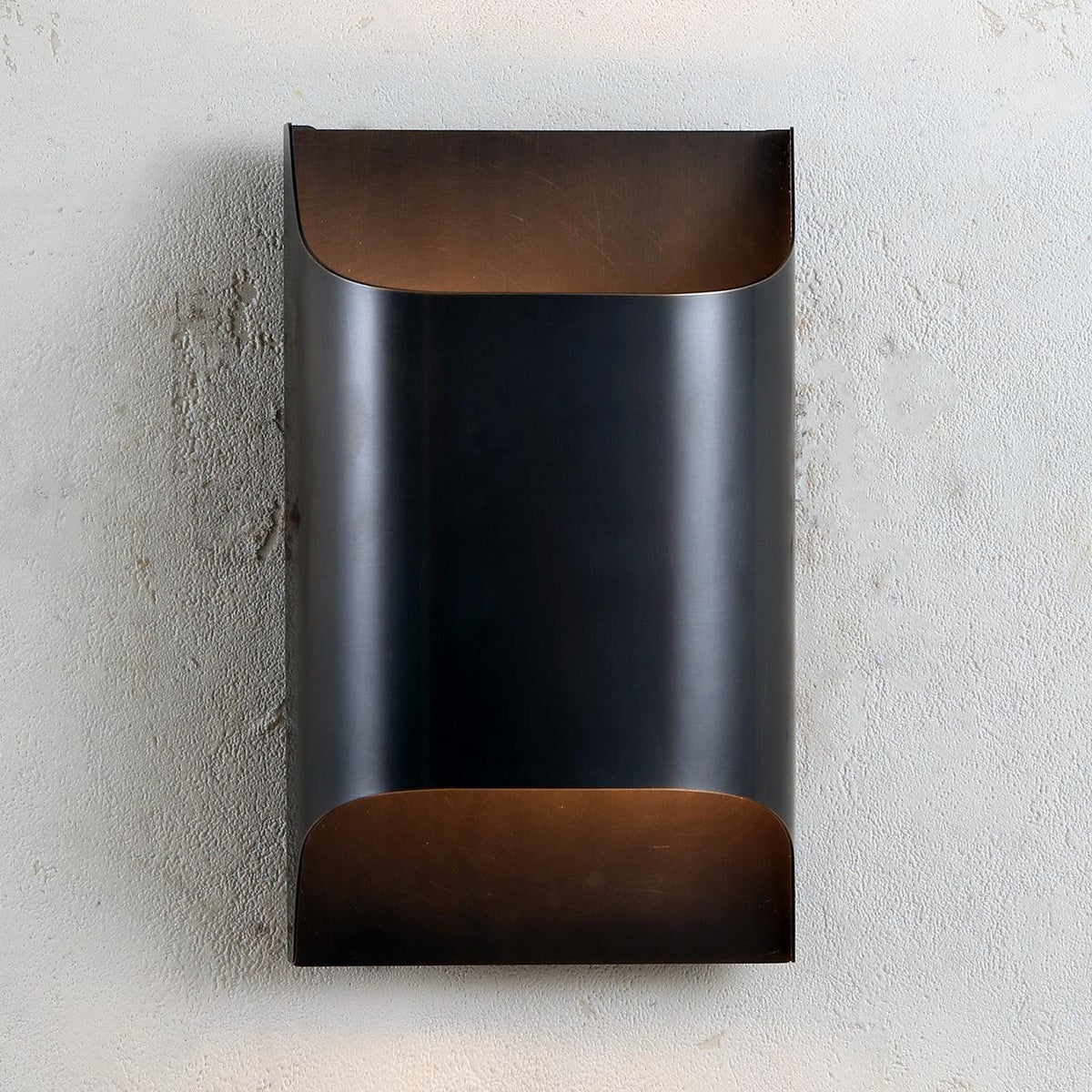 Hardy wandlamp van messing