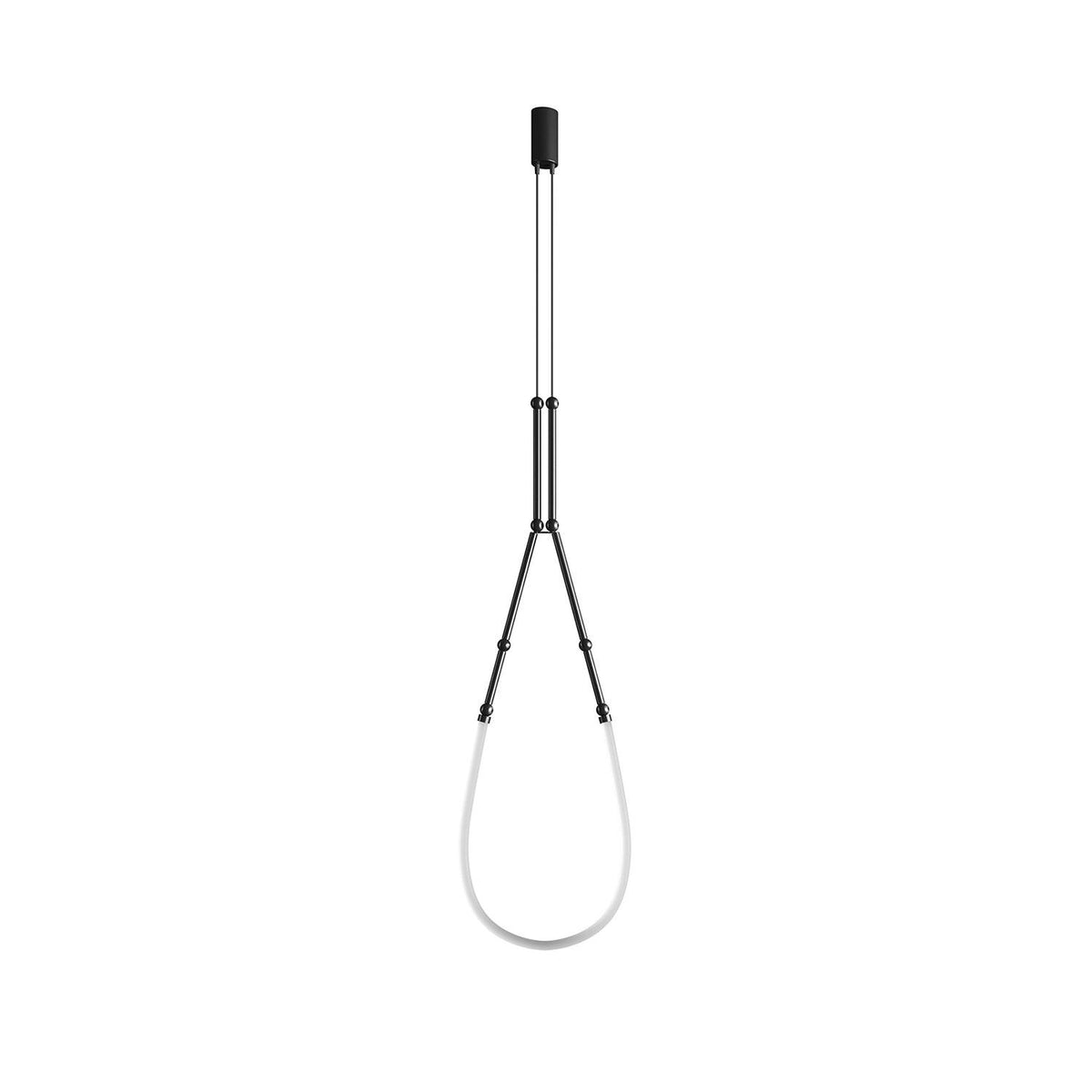 Rio Kroonluchter Leda LED Flexibel Modern Sculpturaal