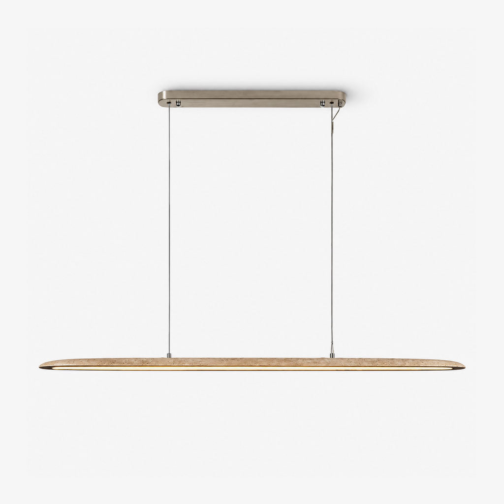 Keldenmere travertijn lineaire hanglamp