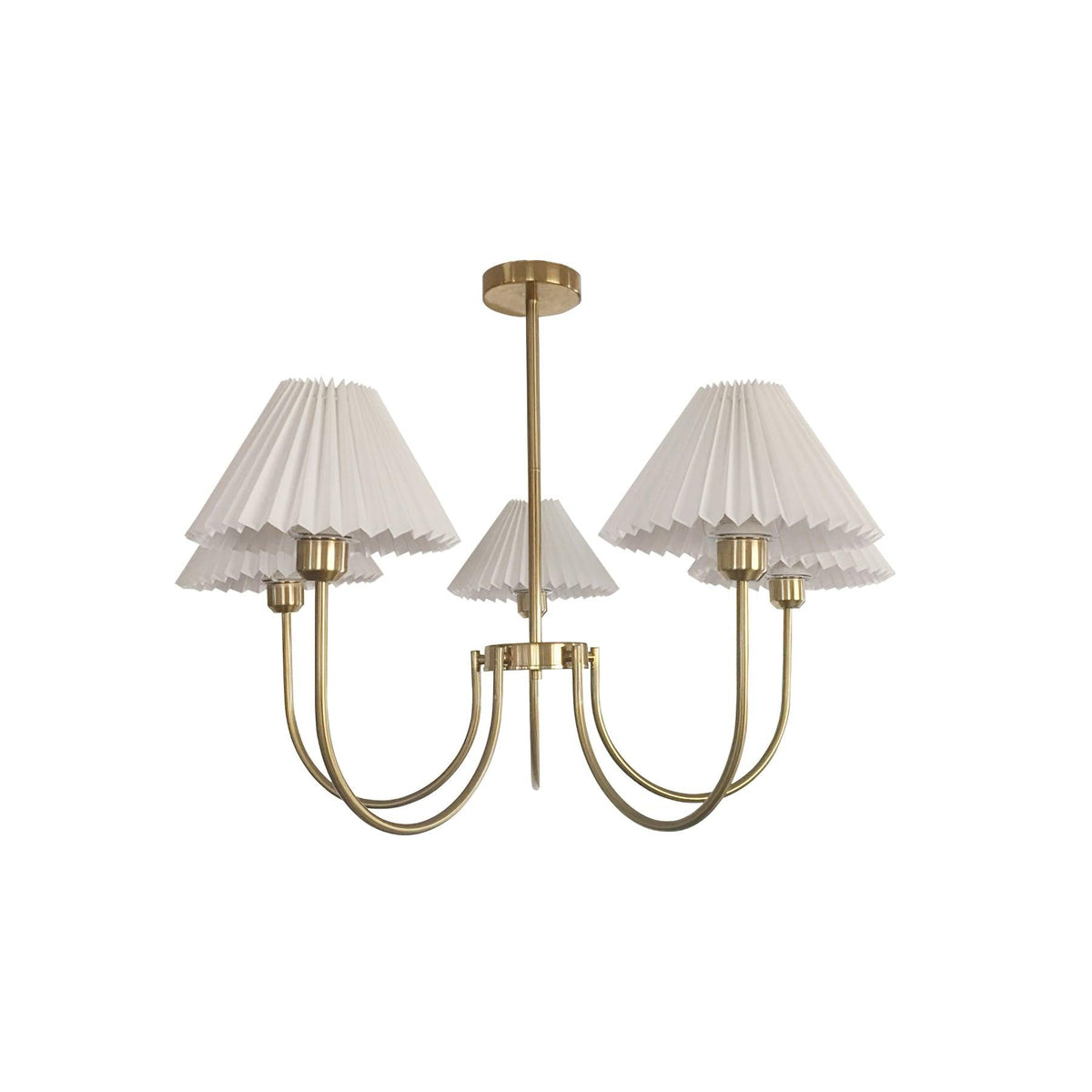 Lenore geplooide kroonluchter