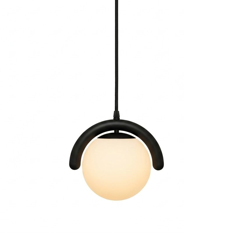 Elowis Lineaire hanglamp met bolvormige lichtpunten