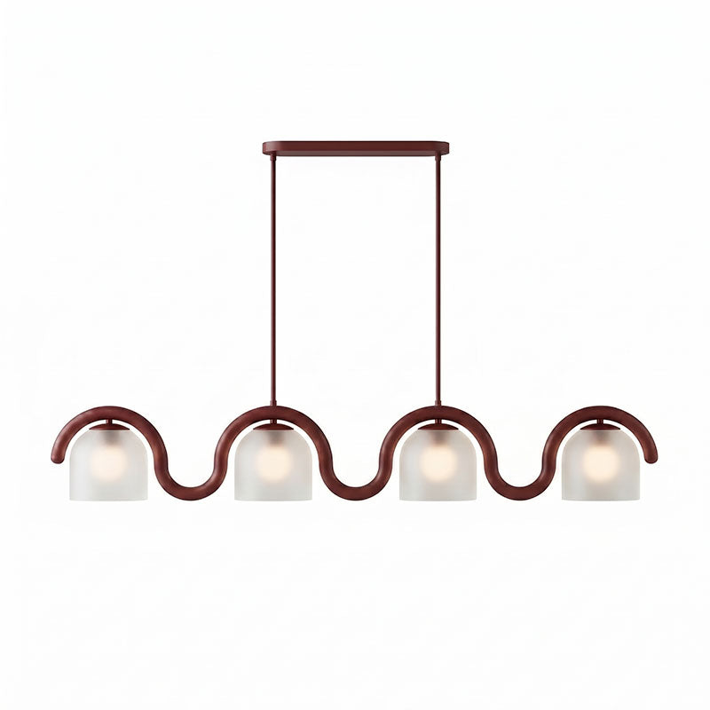 Lenox Linear glas Kroonluchter