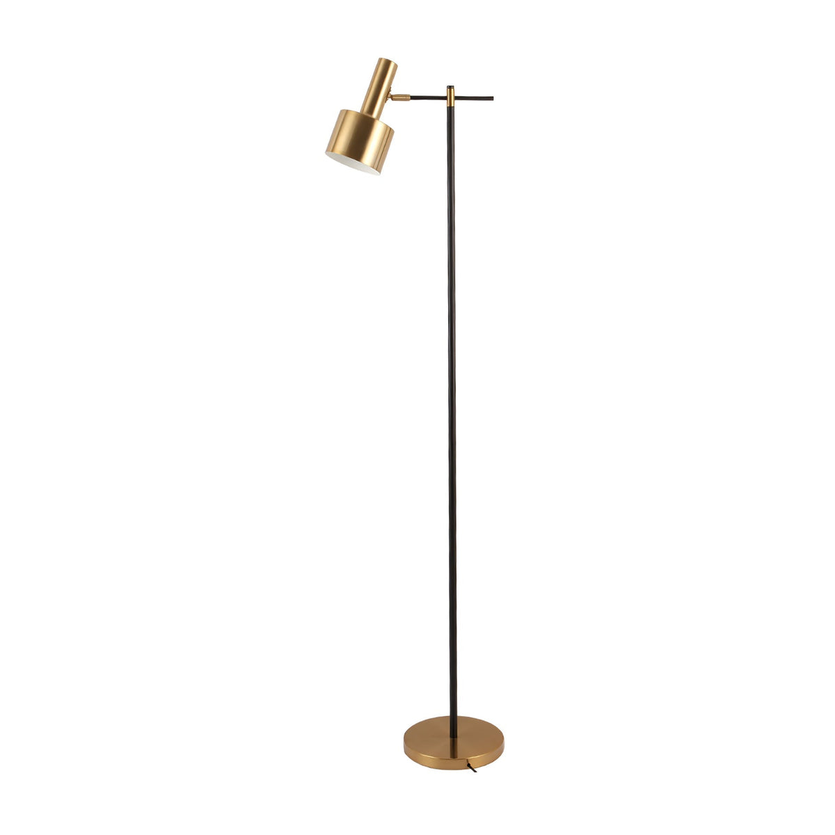 Charlie moderne vloerlamp met goudkleurige afwerking