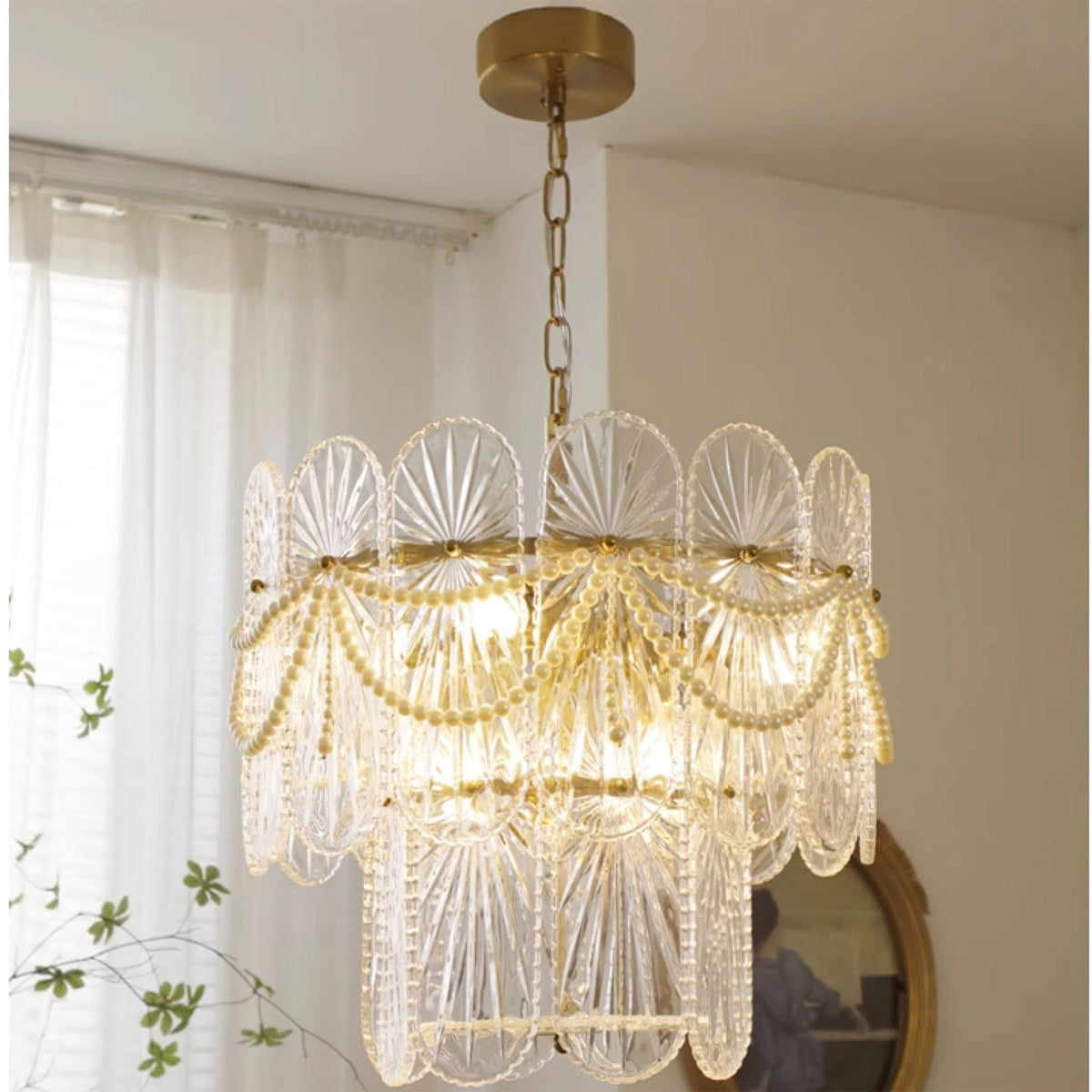 Luminarae kroonluchter van glas