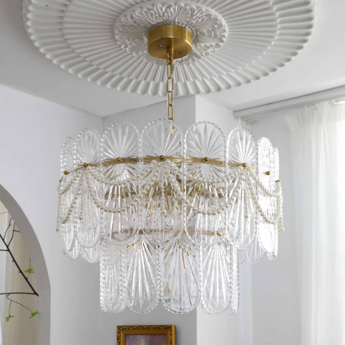 Luminarae kroonluchter van glas