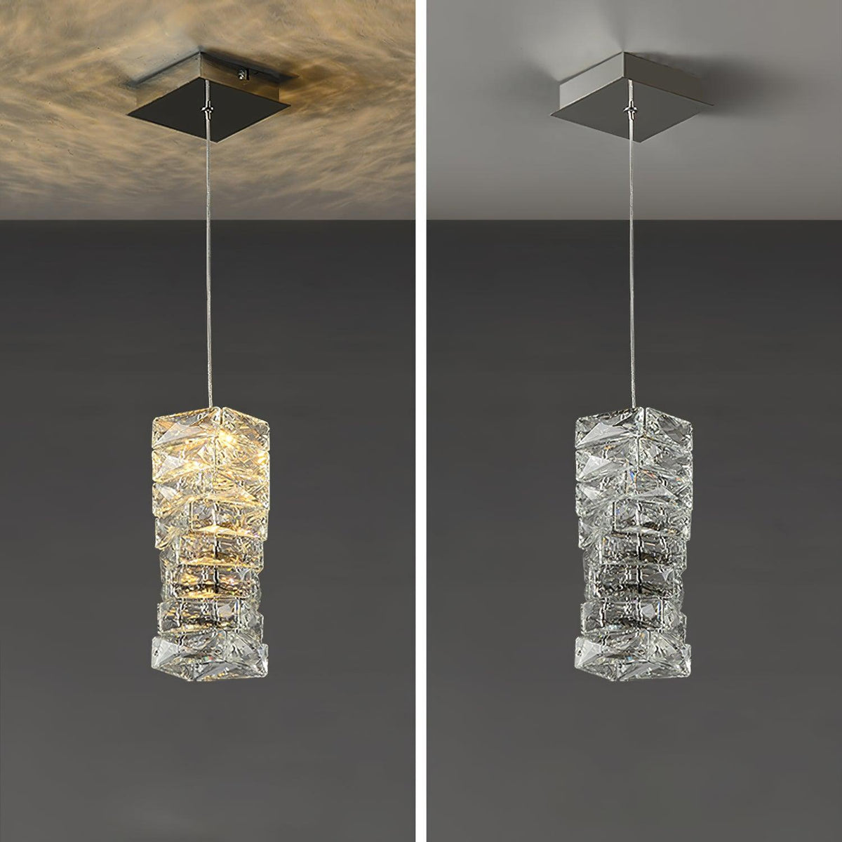 Crysta luxe kristallen hanglamp