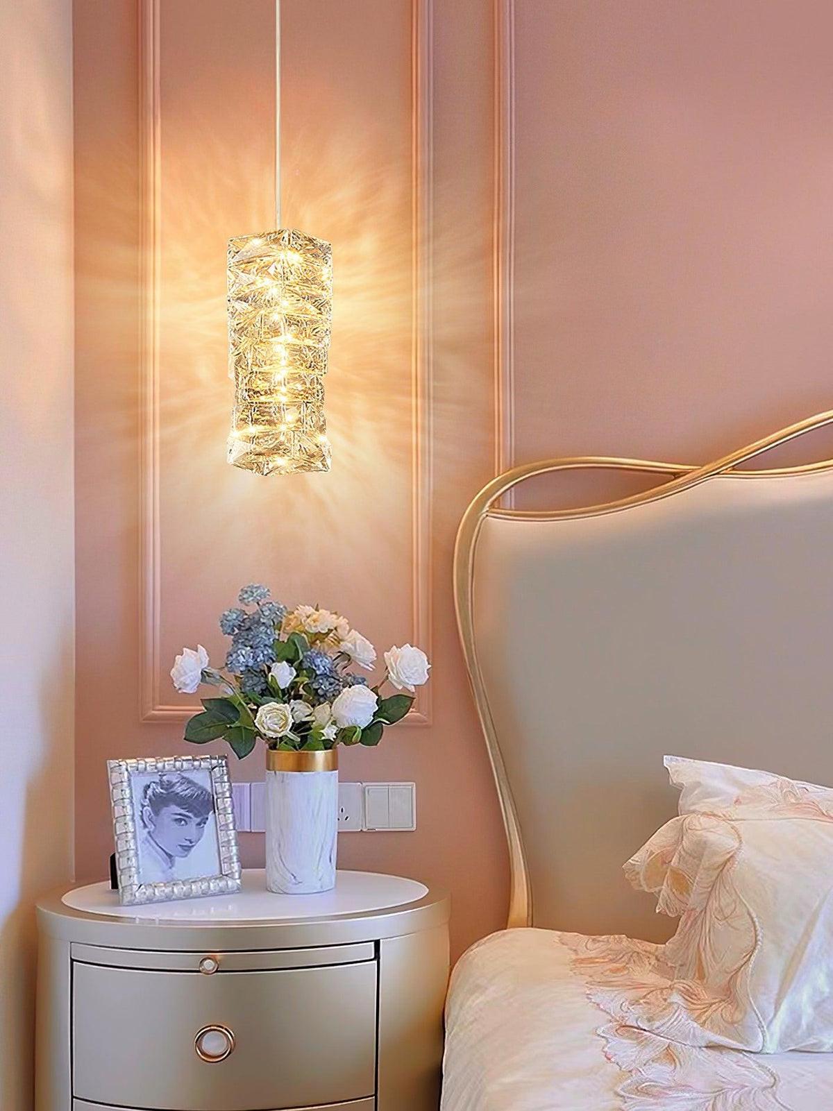 Crysta luxe kristallen hanglamp