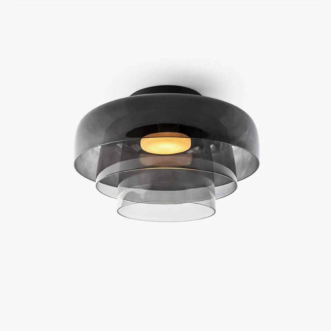 Miroriella plafondlamp gelaagde structuur warm elegant