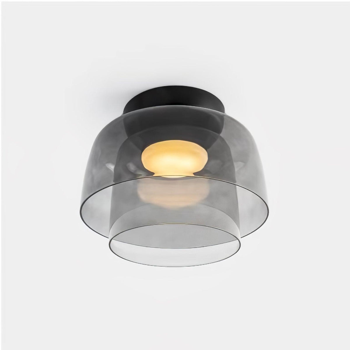 Miroriella plafondlamp gelaagde structuur warm elegant