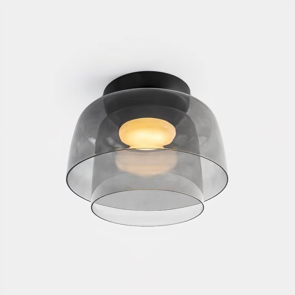 Miroriella plafondlamp gelaagde structuur warm elegant