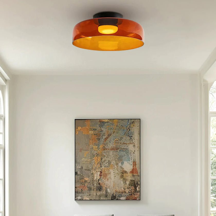 Miroriella plafondlamp gelaagde structuur warm elegant
