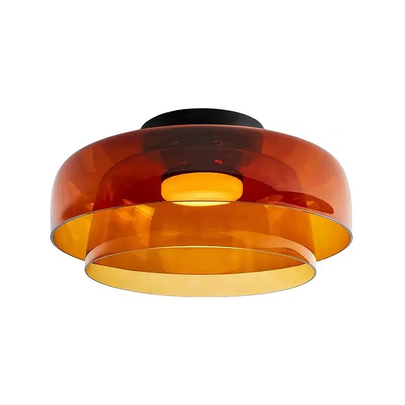 Miroriella plafondlamp gelaagde structuur warm elegant