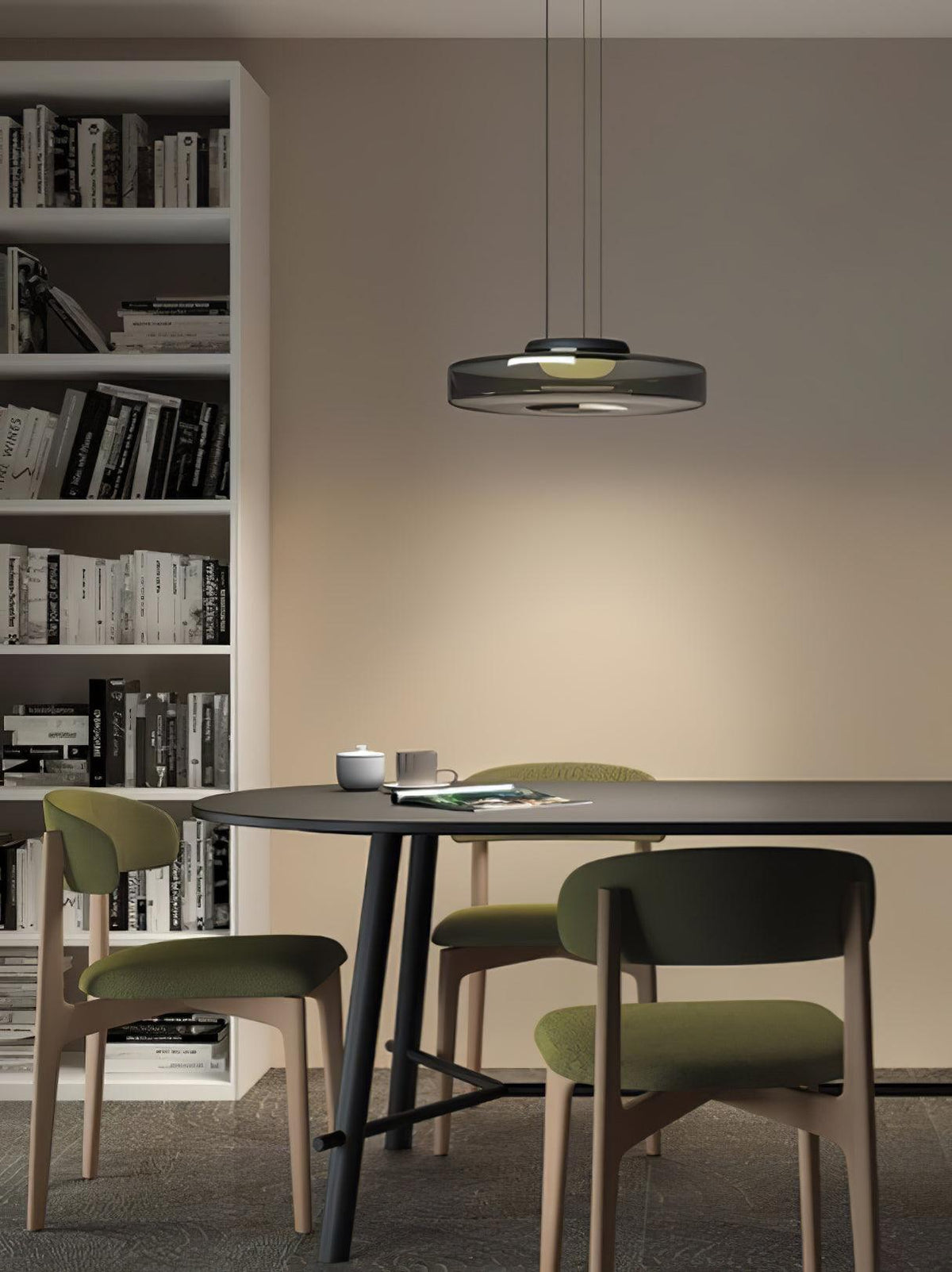 Lioralaine hanglamp glazen cirkels meervoudig niveau