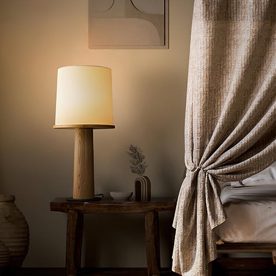 Jennifer Moderne tafellamp van hout