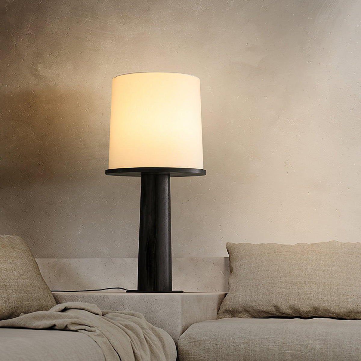 Jennifer Moderne tafellamp van hout