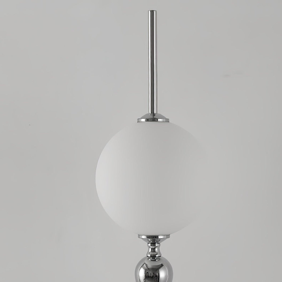 Ardinielle Futuristische vloerlamp van roestvrij staal