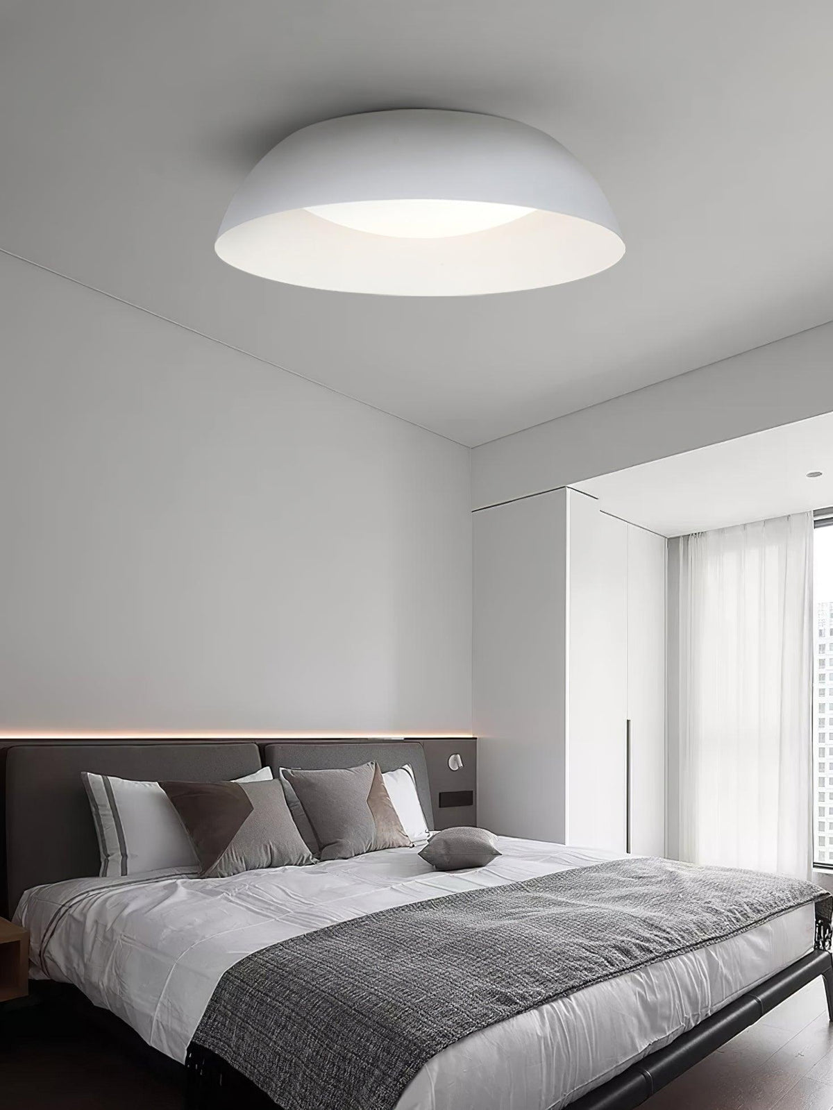 Dlux moderne minimalistische plafondlamp met LED