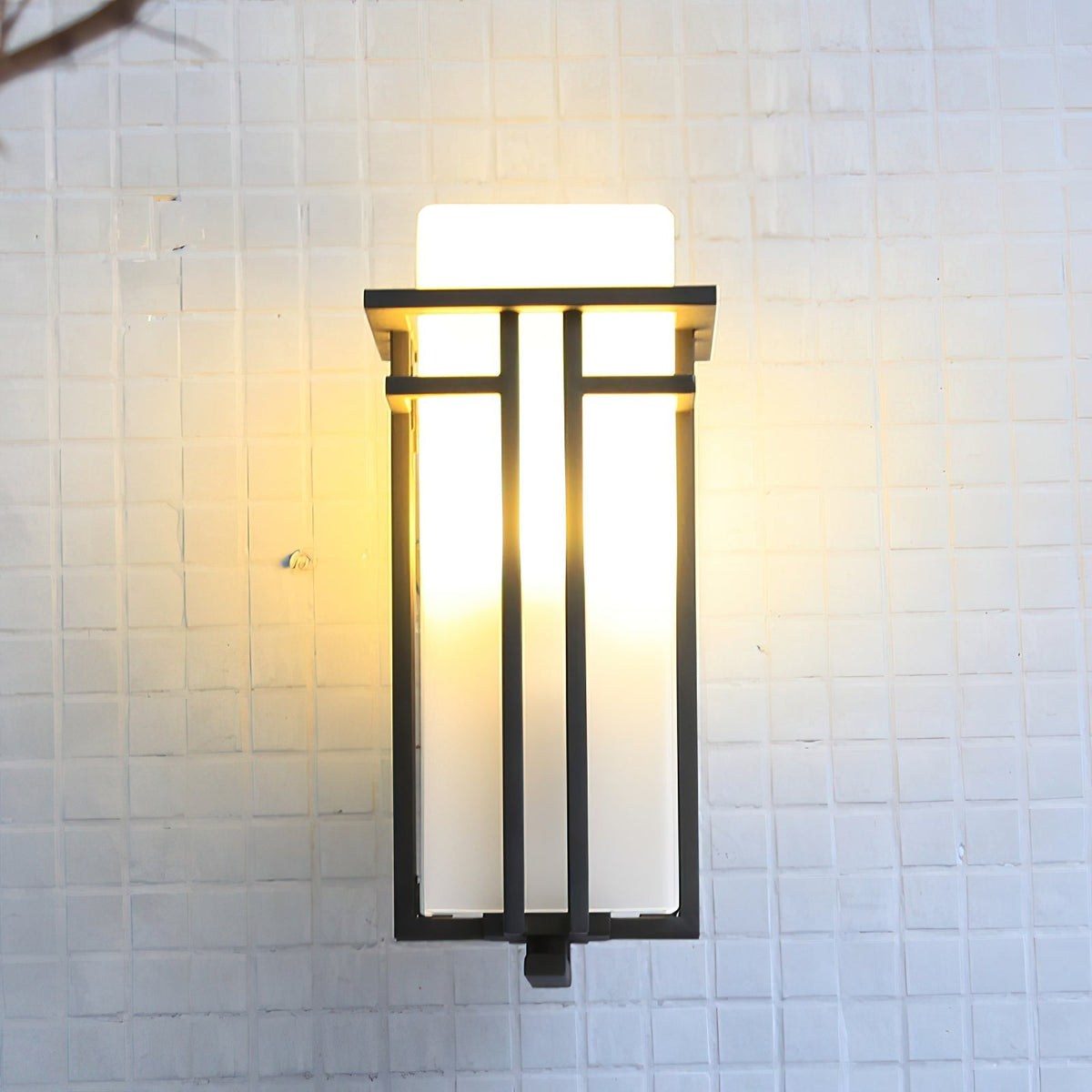 Wilen buitenwandlamp ijzer lantaarn retro