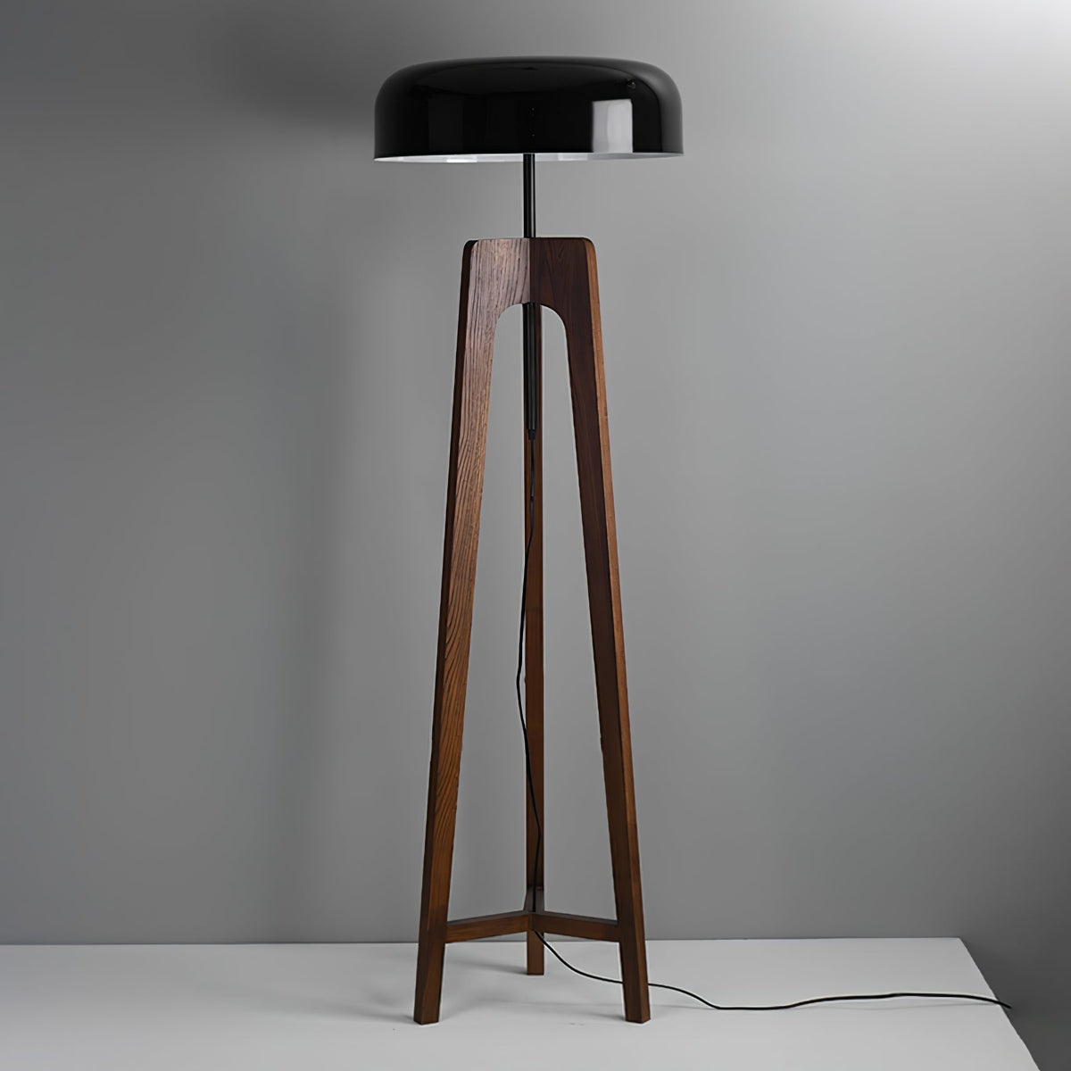 Kovain Houten Minimalistische vloerlamp
