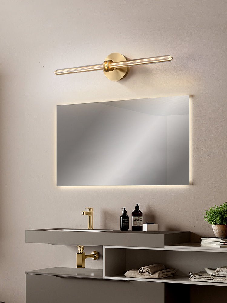 Orineraria Minimalistische wandlamp van metaal met lineaire vorm