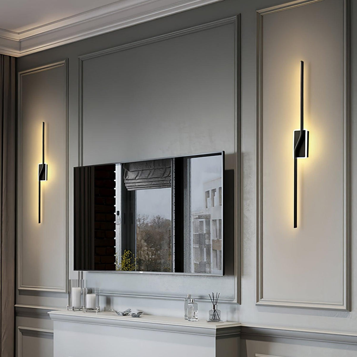 Cael Moderne minimalistische lineaire wandlamp