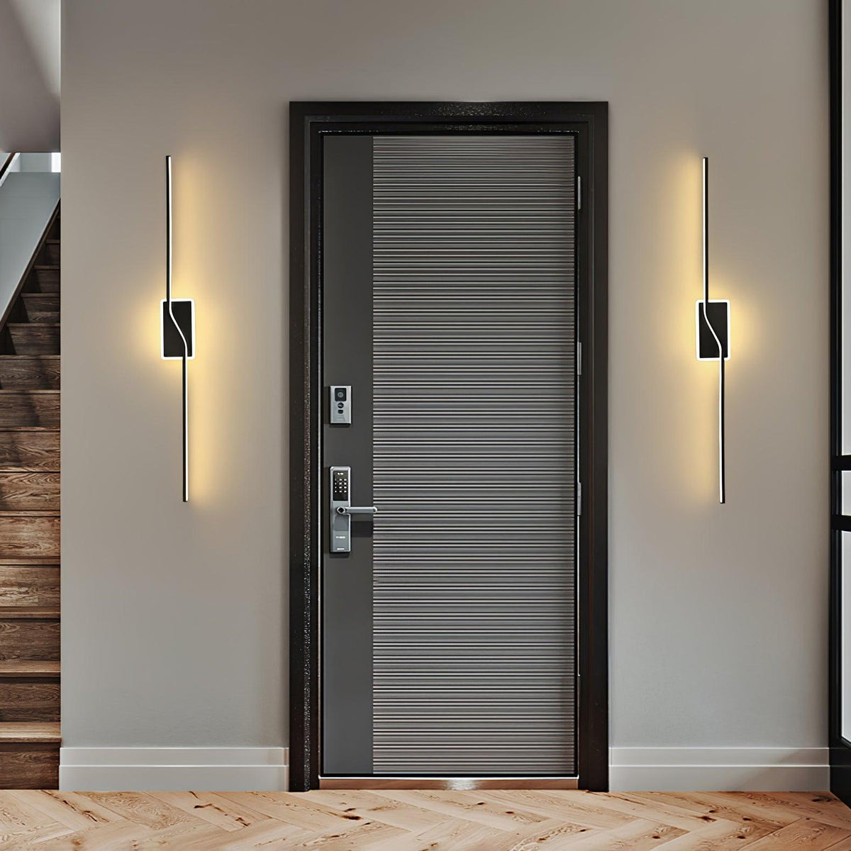Cael Moderne minimalistische lineaire wandlamp