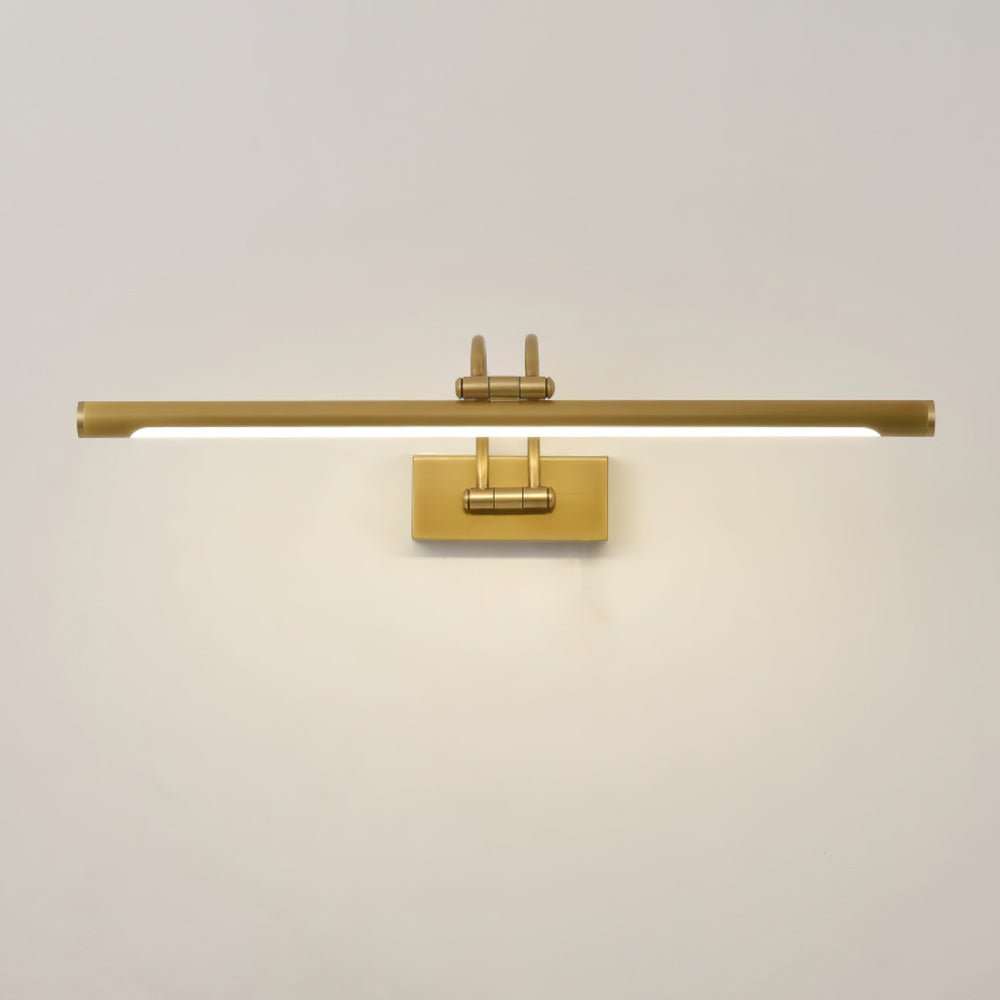 Solarielle Linear Vanity wandlamp van messing