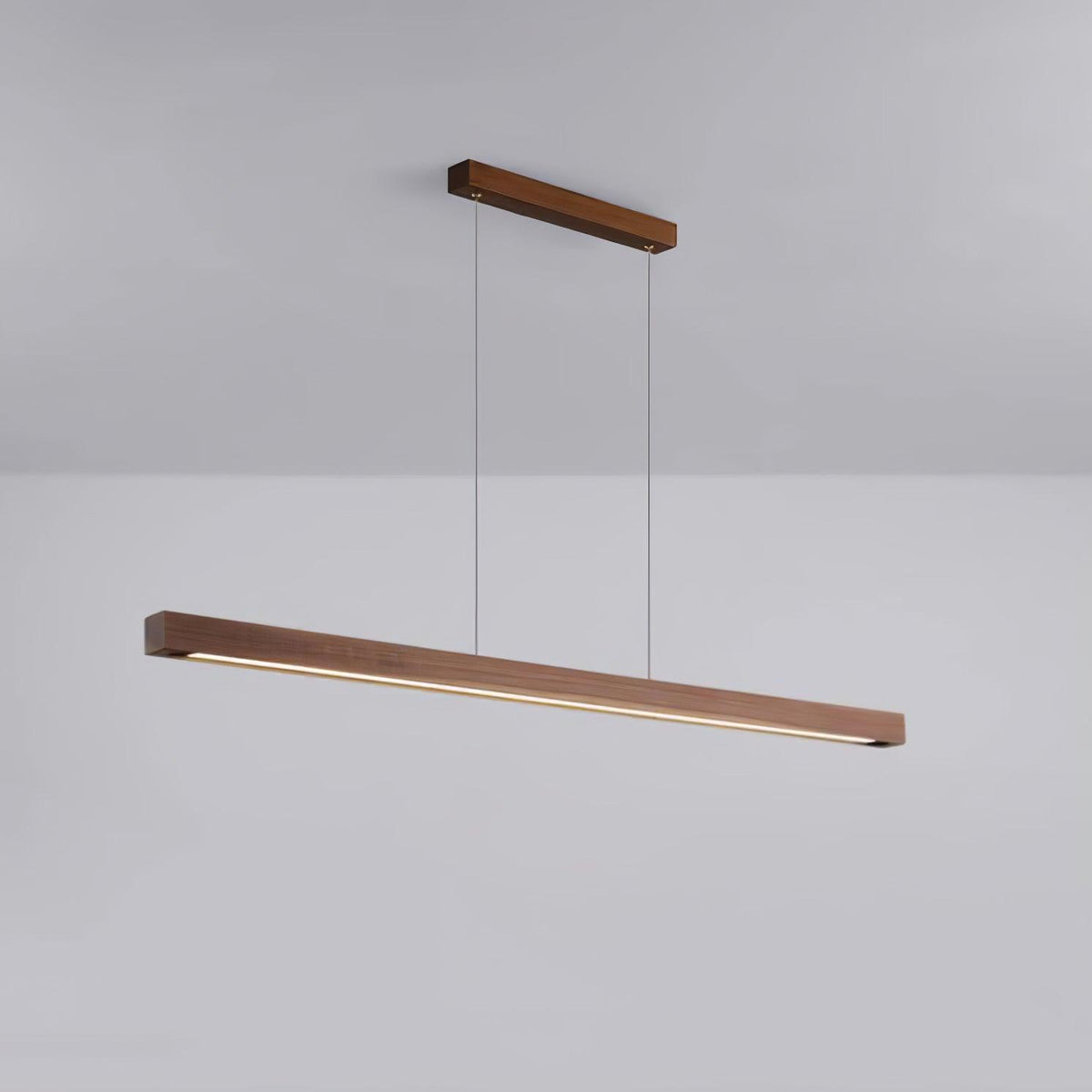 Aro Lineaire hanglamp van hout