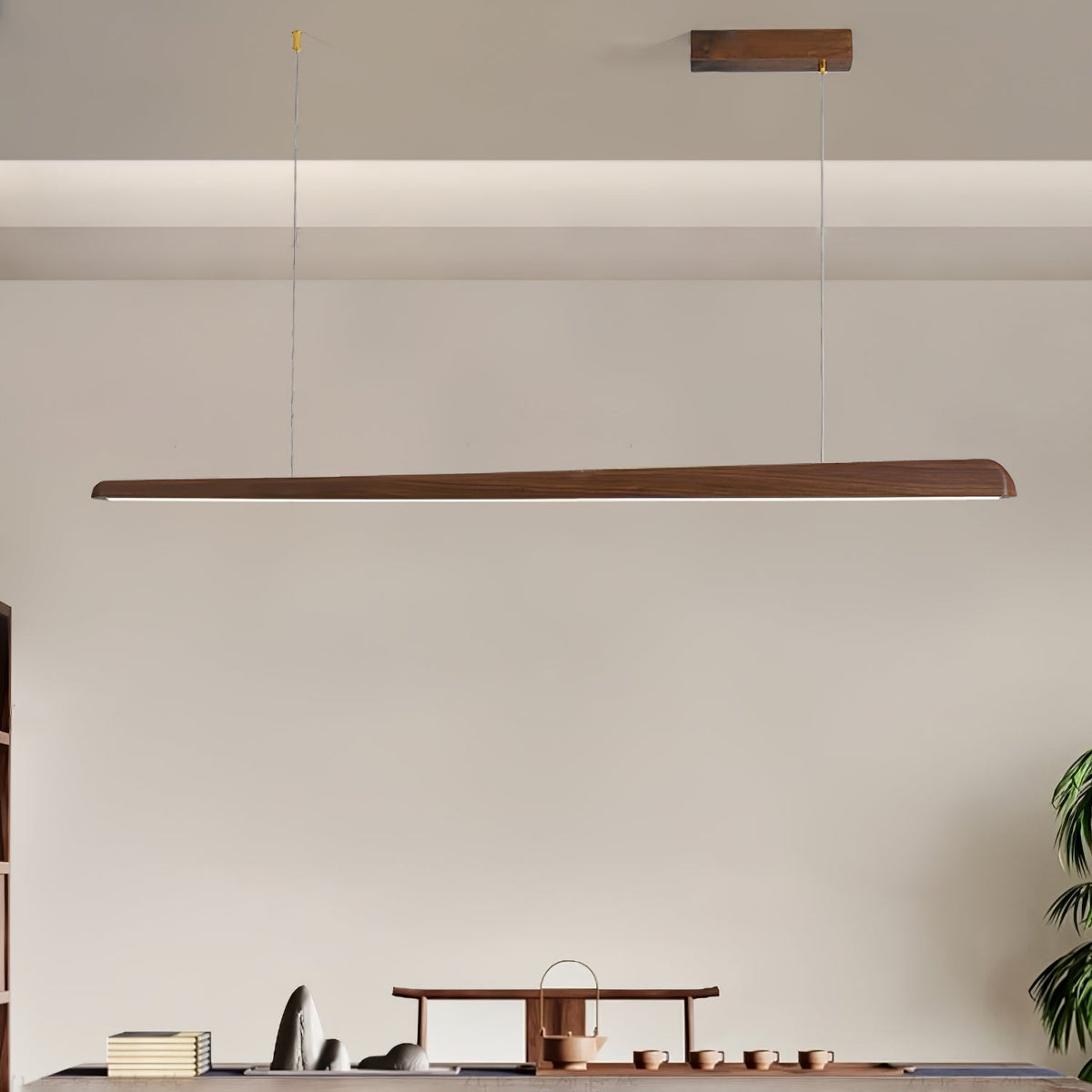 Sylanaya Hout Minimalistische hanglamp