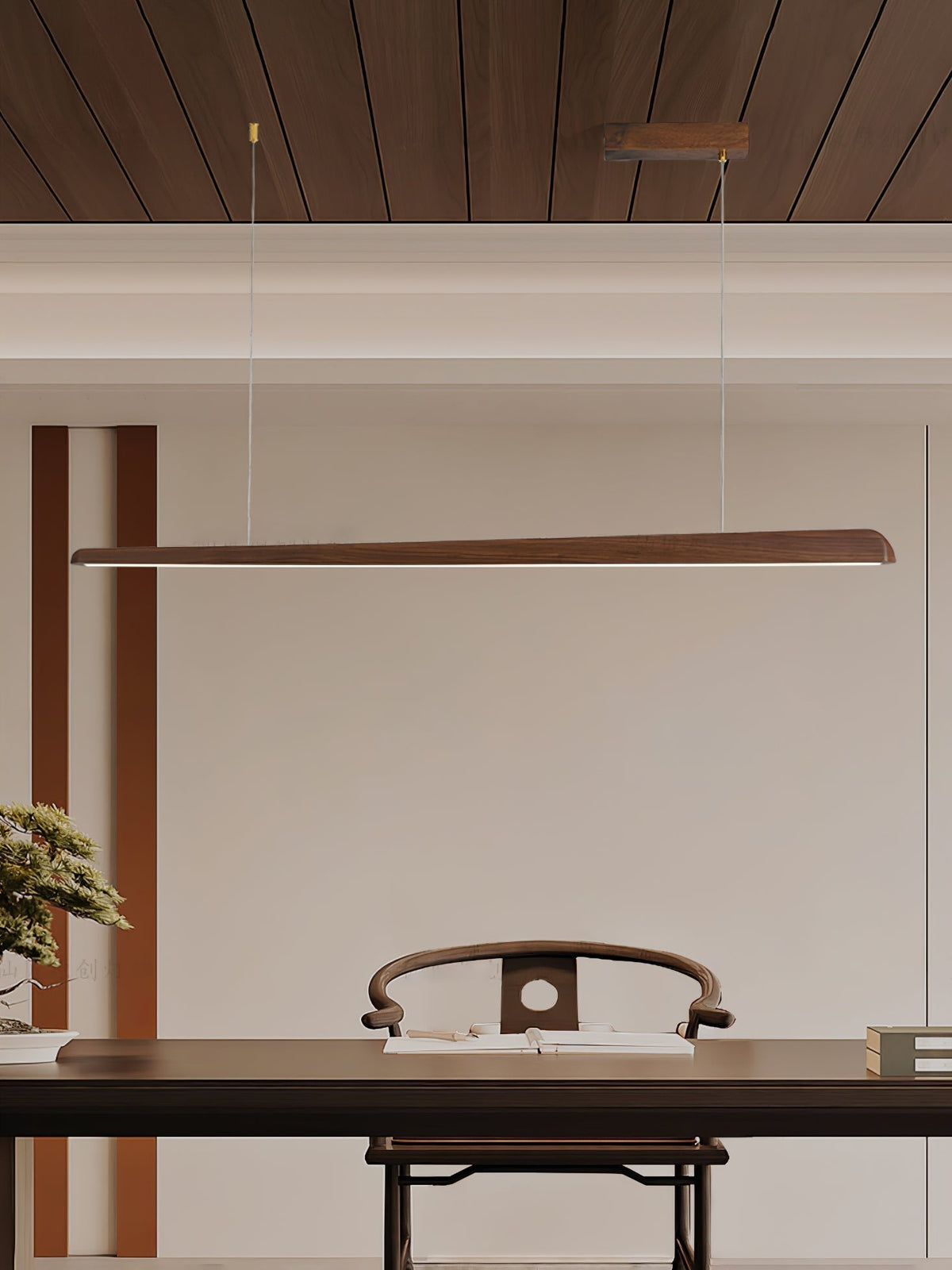 Sylanaya Hout Minimalistische hanglamp
