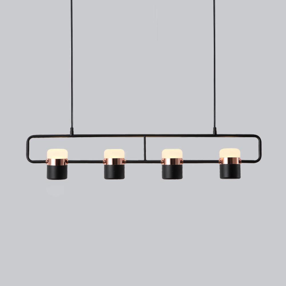 Lirael Hanglamp Verstelbaar Glas met Messing