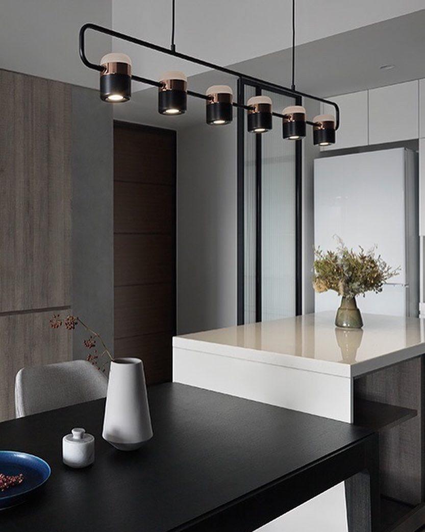 Lirael Hanglamp Verstelbaar Glas met Messing